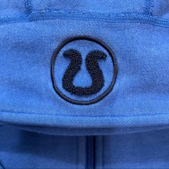 lululemon athletica Tops - [6]🦋Lululemon Athletica Scuba Hoodie | True Blue w/ Black Details Women’s EUC